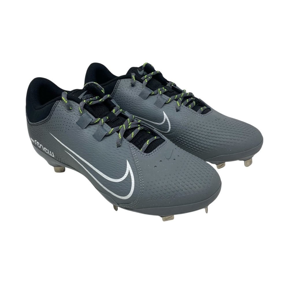 Nike Hyperdiamond 4 Gray Black Metal Softball Cleats Women’s Size 10.5 CZ5920001